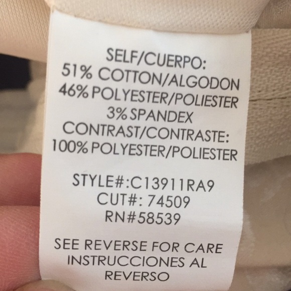 {Corey P.}Size 10 Cream Jacquard Dress - Picture 5 of 6